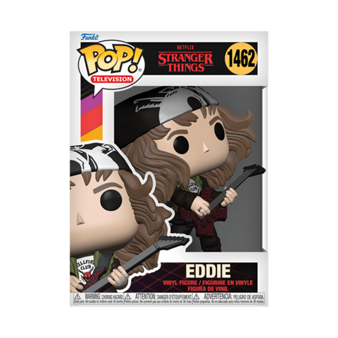 Eddie with Guitar (1462) - Stranger Things - Funko Pop