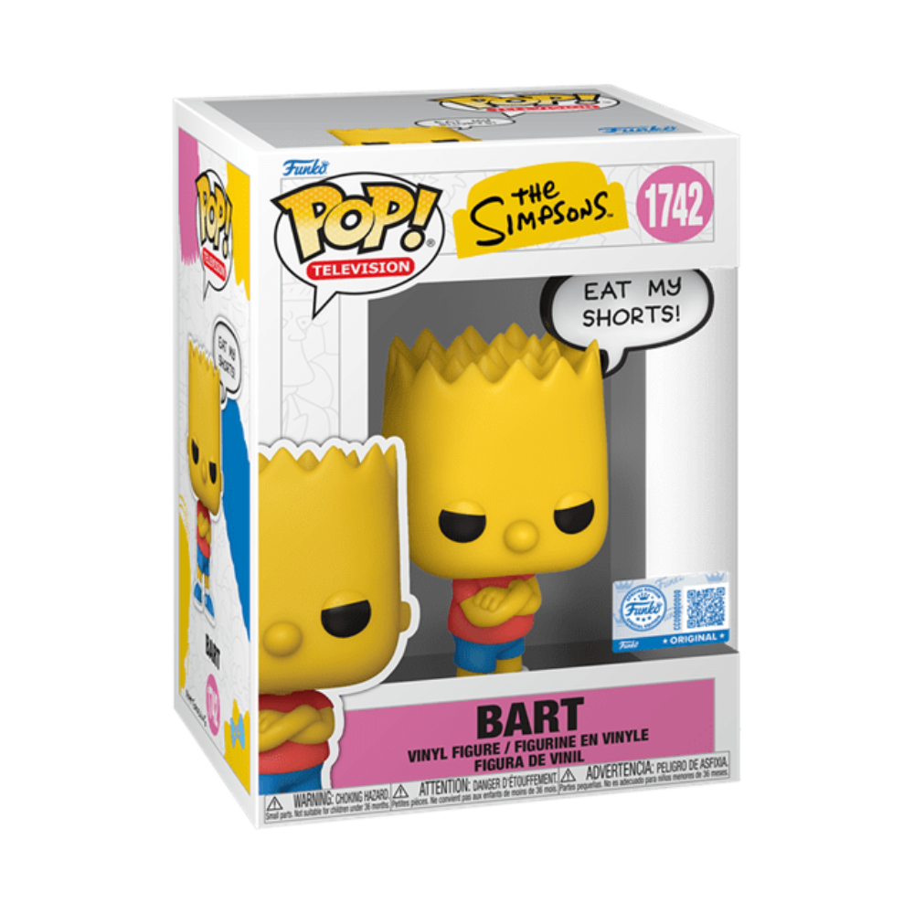 Bart Simpson (Eat My Shorts) The Simpson Funko Pop