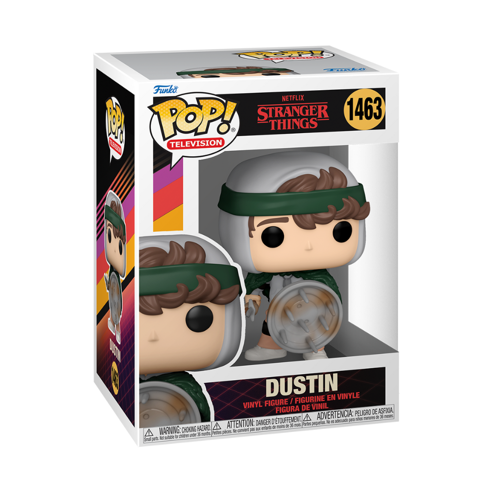 Dustin with Shield (1463) - Stranger Things - Funko Pop