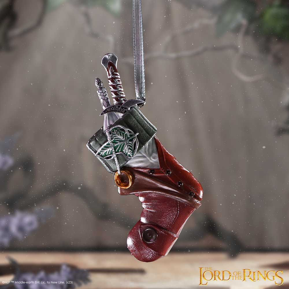 Frodo Lord of the Rings Stocking Hanging Ornament
