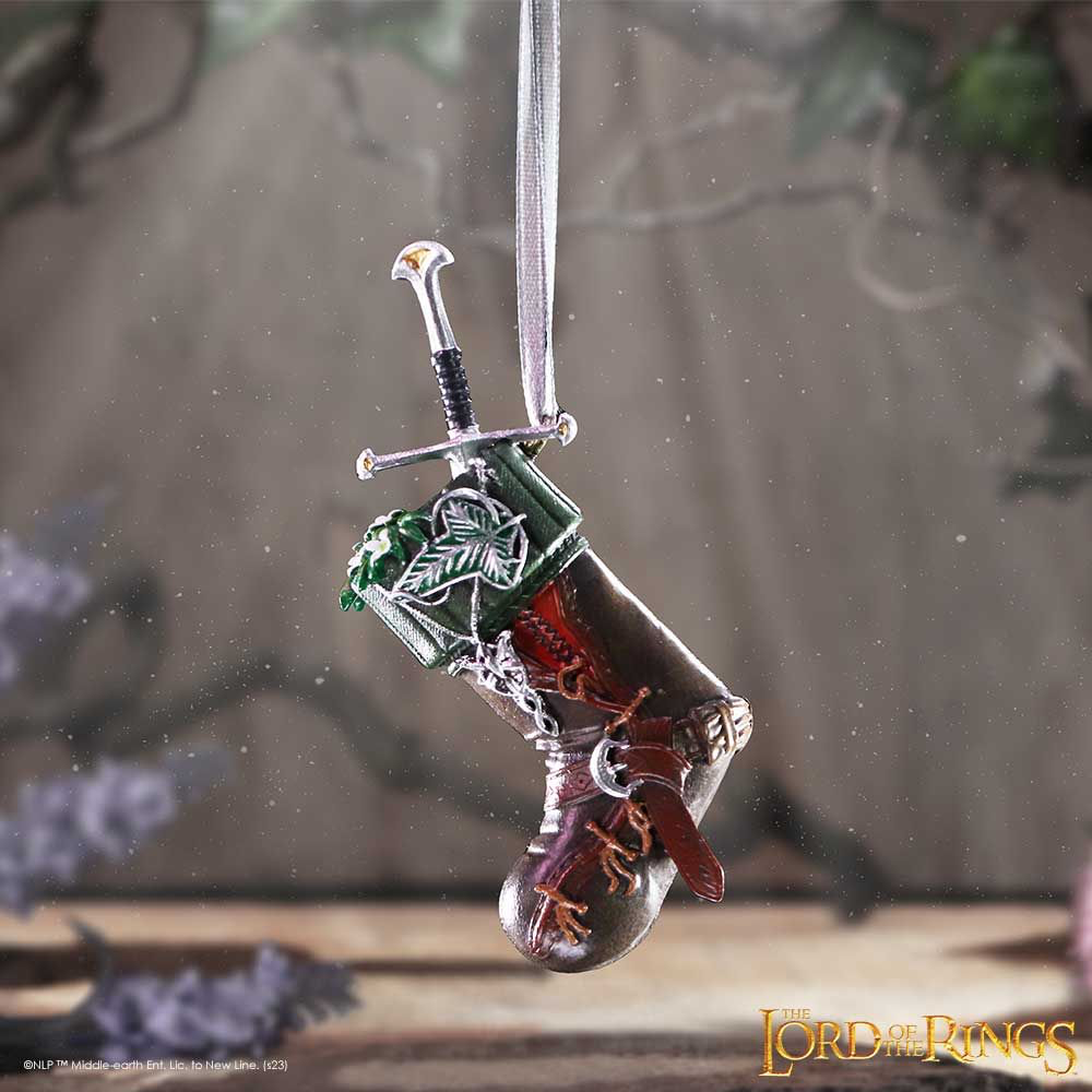 Aragorn Lord of the Rings Stocking Hanging Ornament