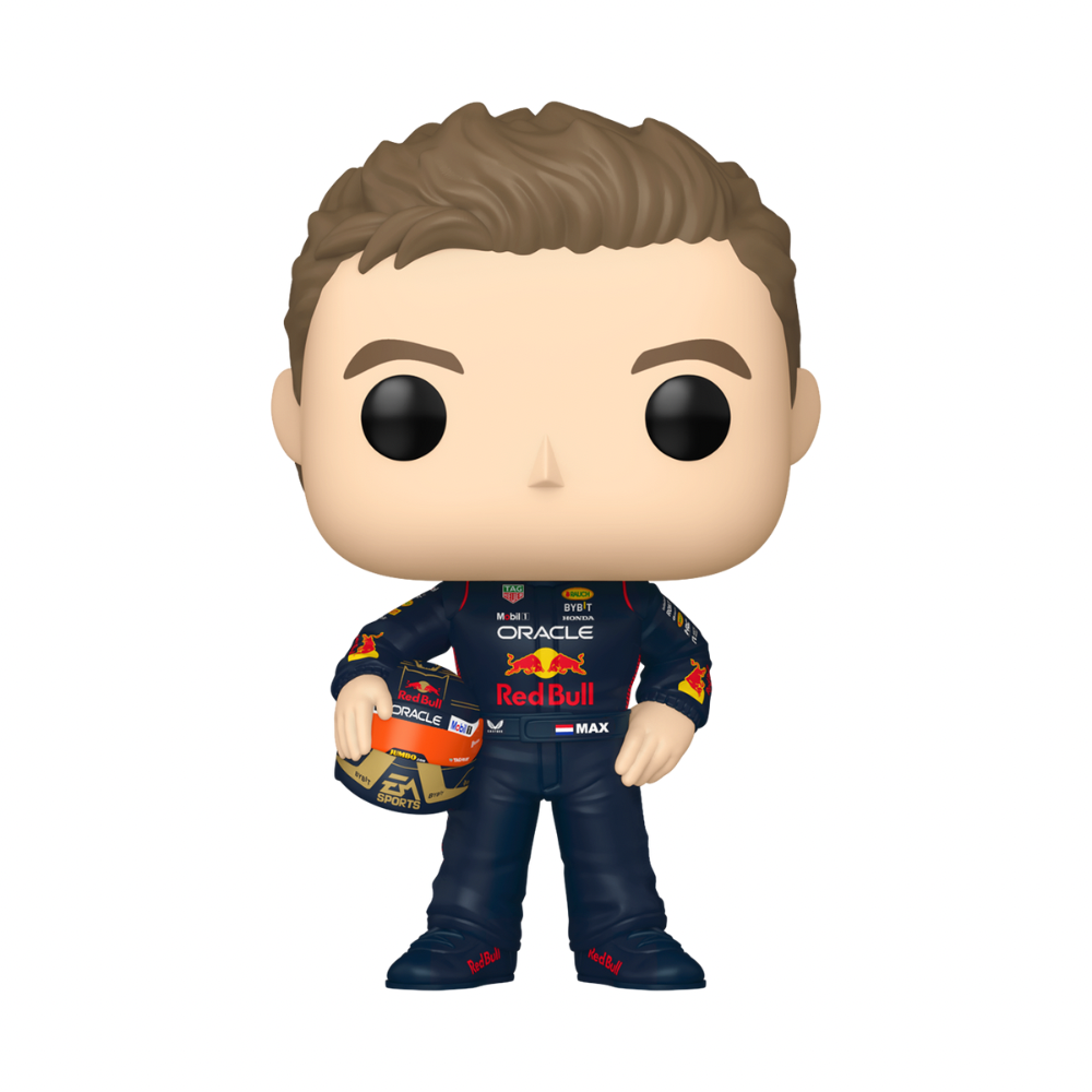 Max Verstappen with Helmet (08) - Pop! Racing - Funko Pop
