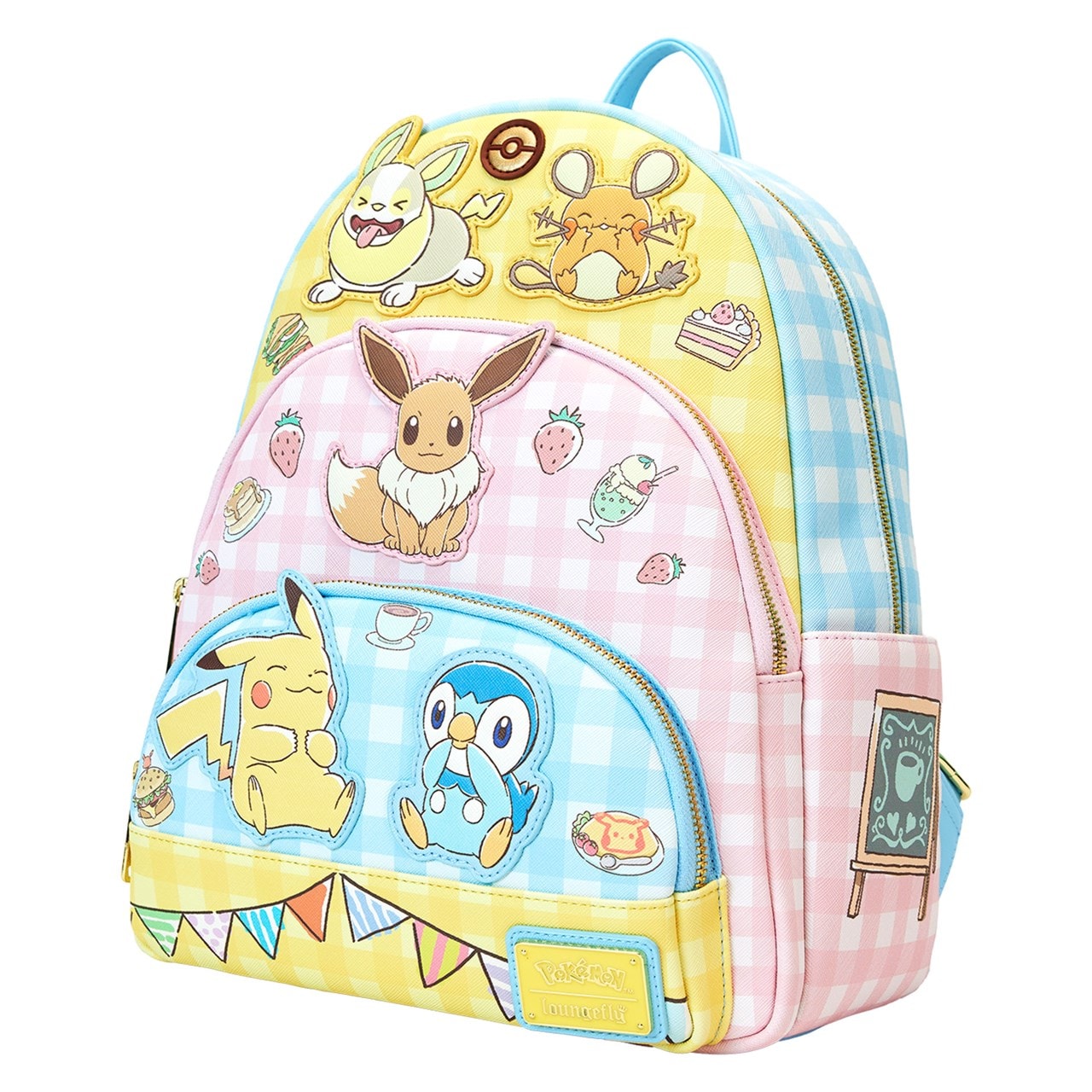 Pokémon Cafe Triple Pocket Backpack - Loungefly
