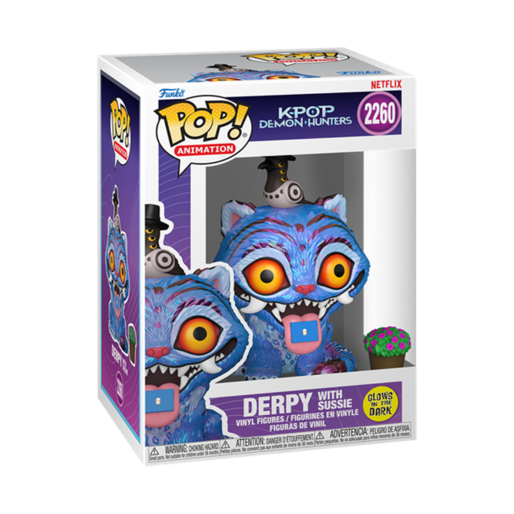 Derpy with Sussie K-Pop Demon Hunters Funko Pop 2260