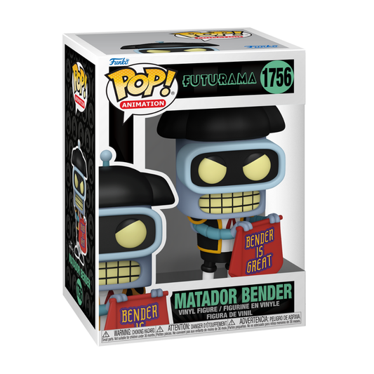 Matador Bender (1756) - Futurama - Funko Pop