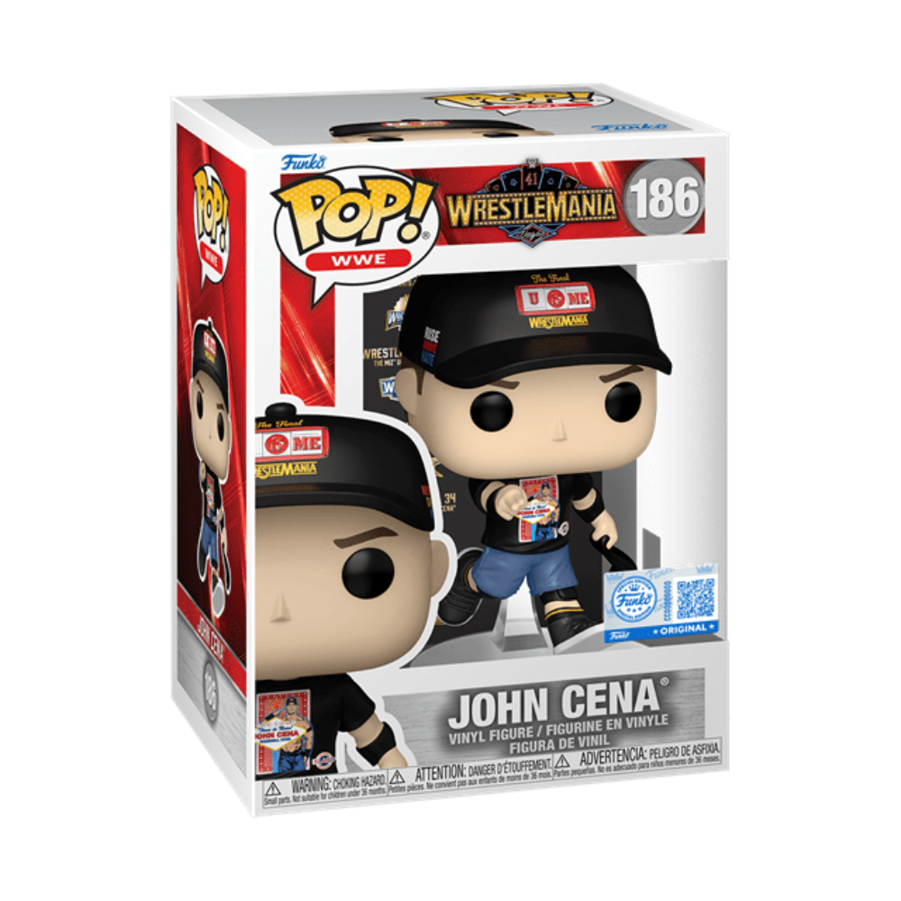 John Cena WWE Wrestlemania 41 Funko Pop 186