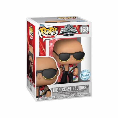 The Rock Final Boss WWE Funko Pop 168
