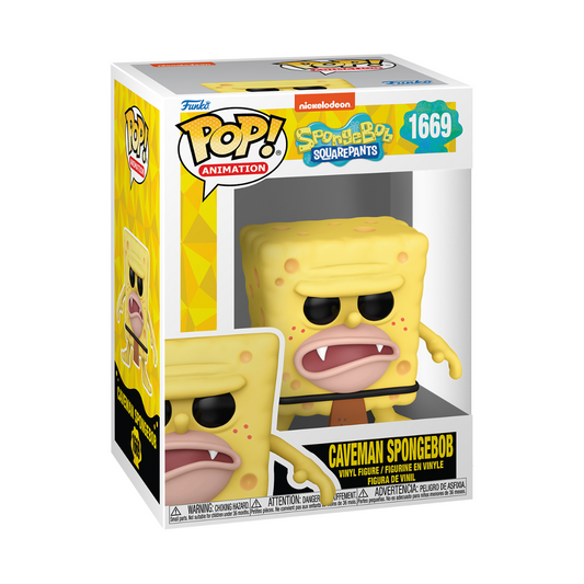 Caveman Spongebob (1666) - Spongebob Square Pants - Funko Pop