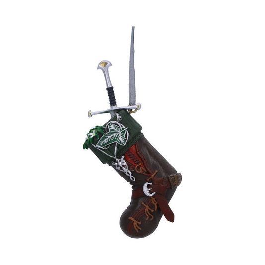 Aragorn Lord of the Rings Stocking Hanging Ornament