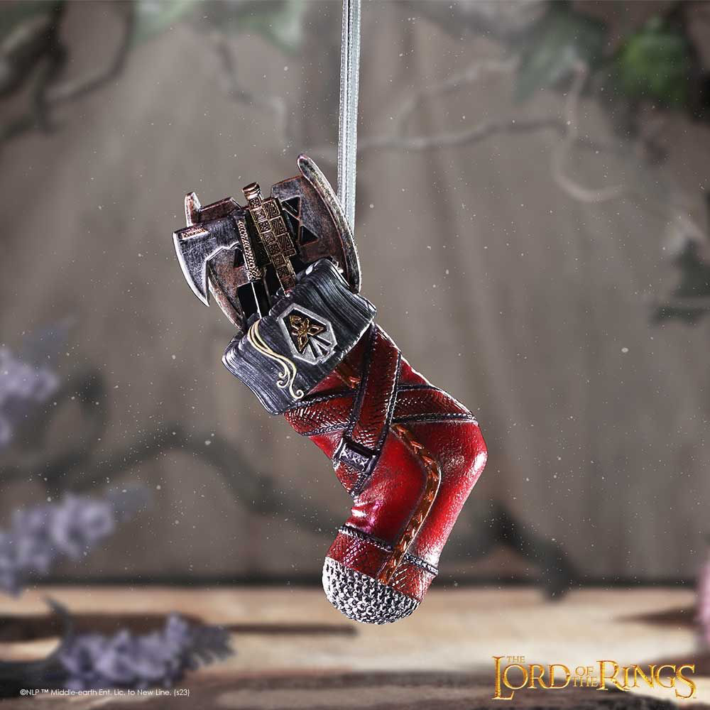 Gimli Lord of the Rings Stocking Hanging Ornament