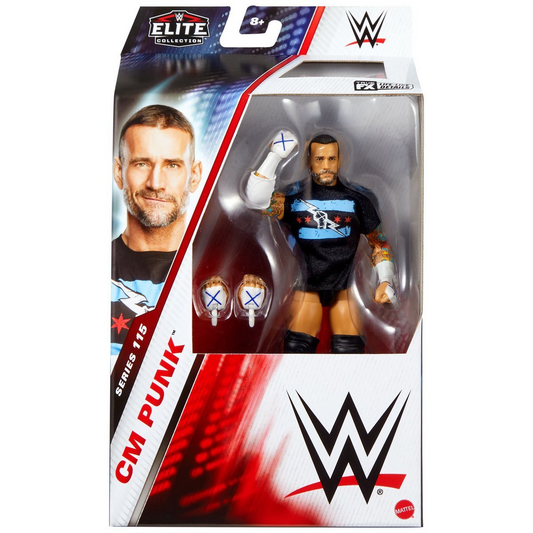 CM Punk - WWE Mattel Elite 115 Action Figure