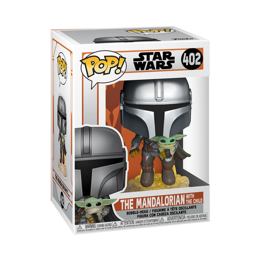 Mandalorian with The Child (402) - Star Wars Mandalorian - Funko Pop
