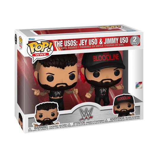 The Usos: Jey Uso and Jimmy Uso - WWE - Funko Pop