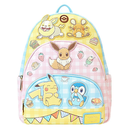 Pokémon Cafe Triple Pocket Backpack - Loungefly